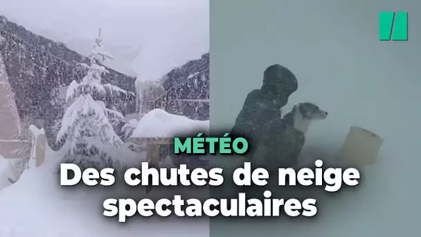 La neige annoncée en altitude a été plus qu’au rendez-vous