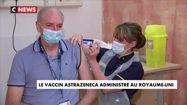 Coronavirus : le vaccin Astrazeneca administré au Royaume-Uni