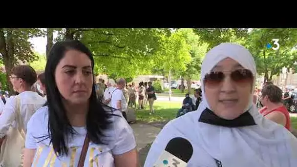 Marche blanche en hommage à Sarah