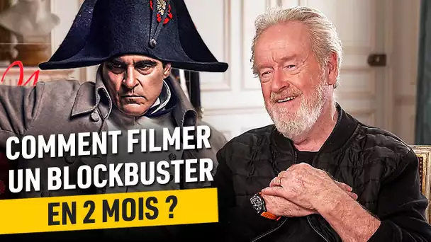 Napoléon, films de Super-héros, batailles épiques, RIDLEY SCOTT nous dit tout !