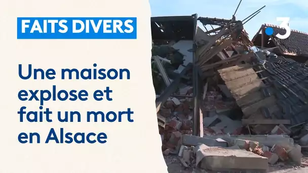 Un mort après l'explosion d'une maison dans le Haut-Rhin