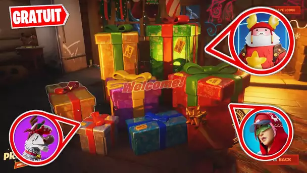 QUEL CADEAU OUVRIR EN PREMIER ? OUVERTURE DE TOUS LES CADEAUX DE NOEL SUR FORTNITE ! (FORTNITE NEWS)