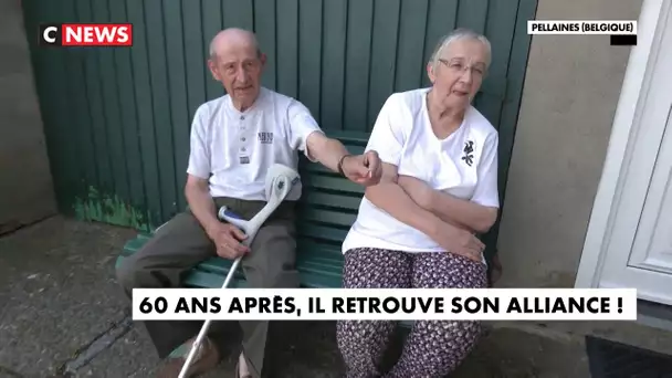 60 ans après, il retrouve son alliance