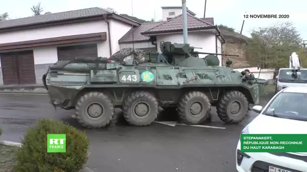 Haut-Karabagh : des blindés russes à Stepanakert pour surveiller l'accord de cessez-le-feu