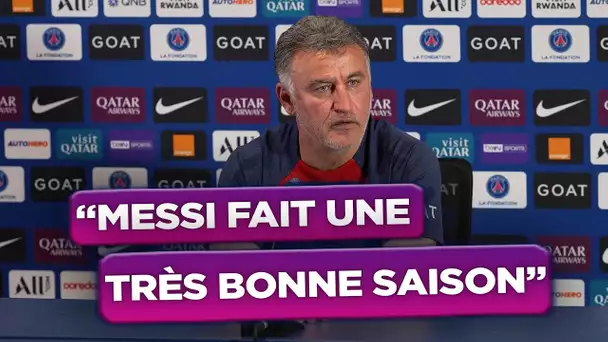 Son avenir, la saison prochaine, MESSI... la conférence de presse de Christophe Galtier