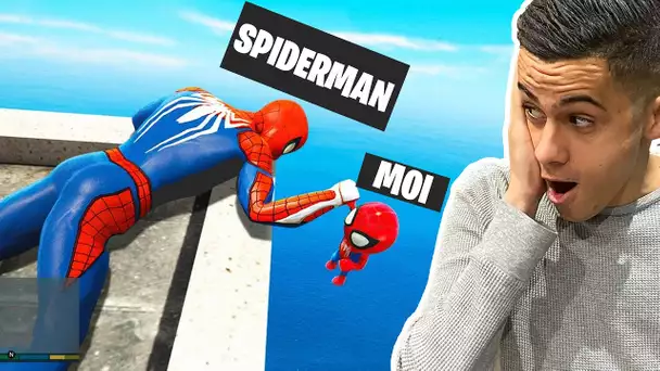 ADPOTER PAR SPIDERMAN SUR GTA 5 !