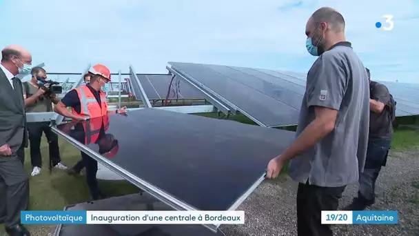Bordeaux se dote de la plus grande centrale photovoltaïque urbaine d'Europe