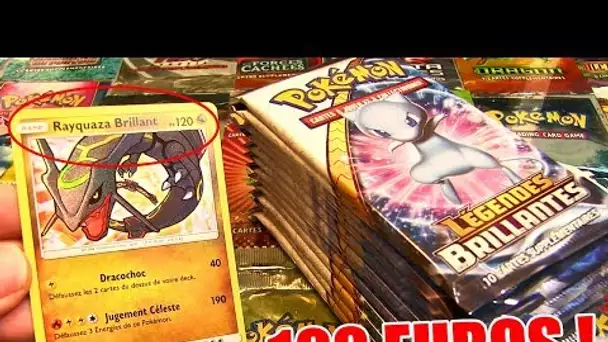 INCROYABLE CARTE POKEMON SHINY ! Ouverture de 20 Boosters Pokemon LEGENDES BRILLANTES