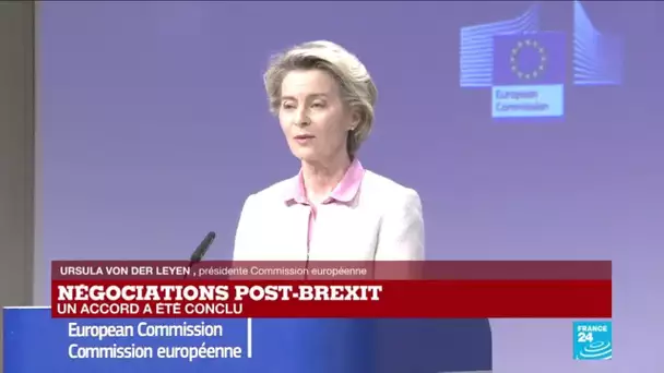 Replay - Négociations post-Brexit : Londres et Bruxelles concluent un accord historique