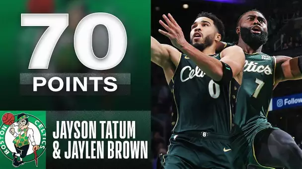 Jayson Tatum & Jaylen Brown HISTORIC Opening Night Performance!