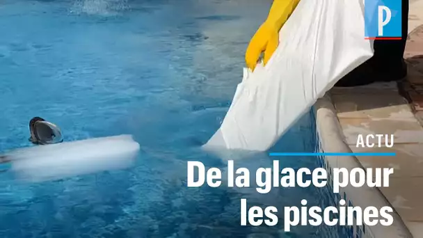 À Dubaï, les habitants se font livrer de la glace... pour leur piscine