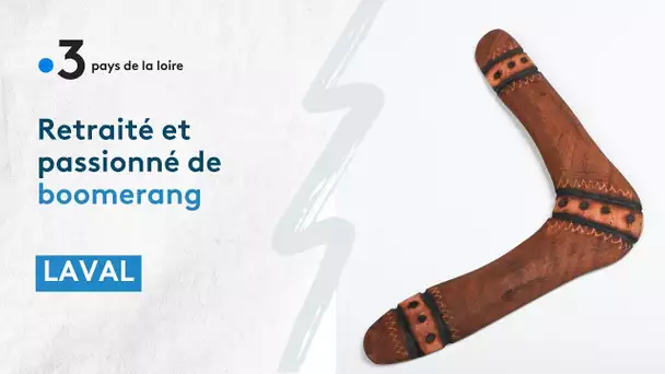 Laval : retraité et passionné de boomerang