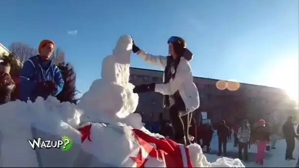 La plus grosse bataille de boules de neige ! - Wazup, une émission Gulli !