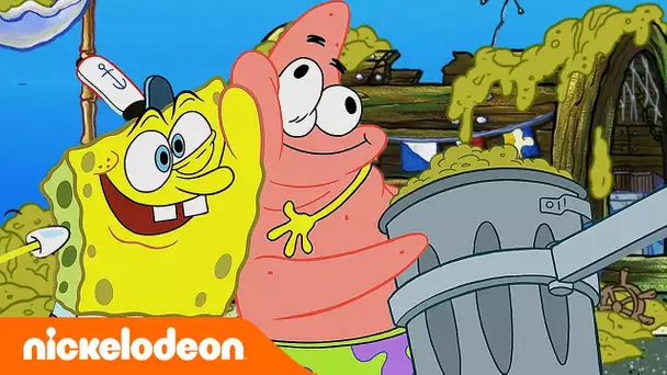 Bob l'éponge | Bob l'éponge et Carlo deviennent hommes de ménage! | Nickelodeon France