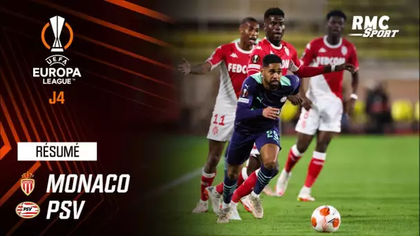 Résumé : Monaco 0-0 PSV - Ligue Europa (J4)