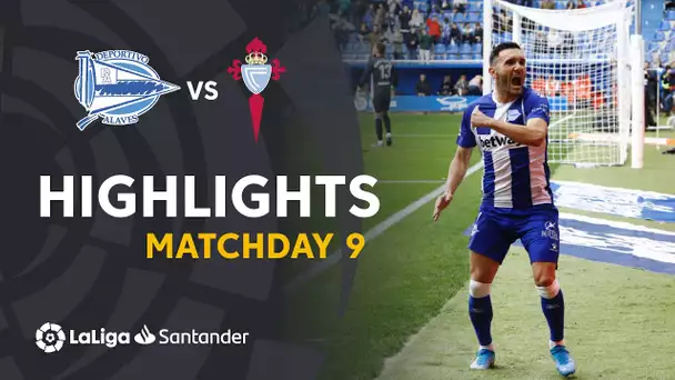 Highlights Deportivo Alaves vs RC Celta (2-0)