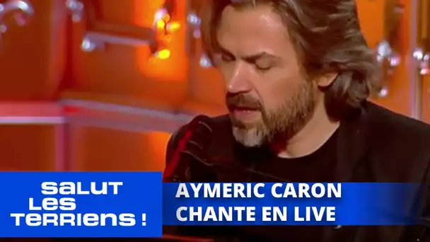 Aymeric Caron chante Un Homme Heureux en live - Salut les Terriens