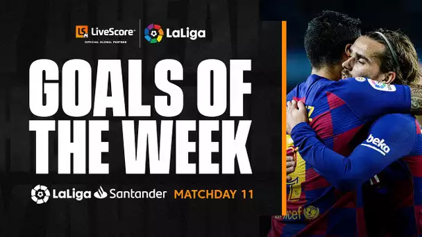 Goals of the week: Suarez, Sobrino and Muniain on MD11