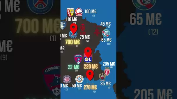 💰 Ton club est-il riche ou pauvre ? Voici le BUDGET de chaque CLUB de Ligue 1 pour cette saison !