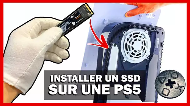 PS5 : INSTALLER UN DISQUE DUR "SSD" SUPPLÉMENTAIRE DANS SA CONSOLE [TUTO]