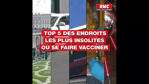 Covud-19 : ces lieux insolites de vaccination dans le monde