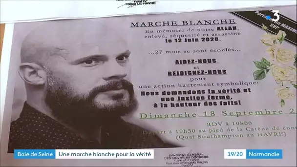 Le Havre : une marche blanche à la mémoire d'Allan Affagard, docker assassiné en juin 2020