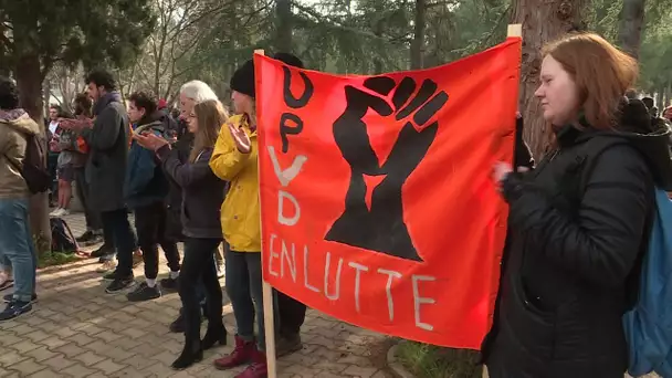 Perpignan : les enseignants chercheurs mobilisés à l'université contre la loi sur la recherche