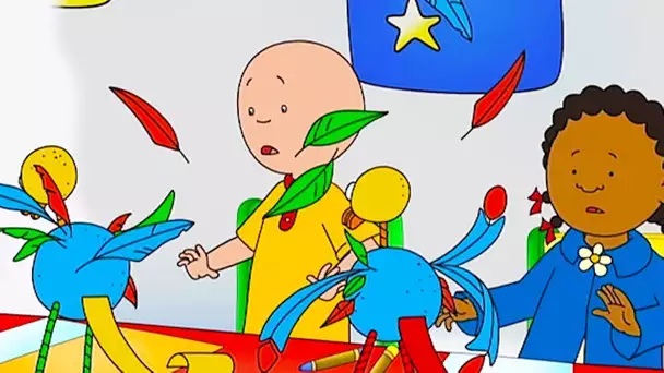 Caillou et le Travail Scolaire | Caillou en Français