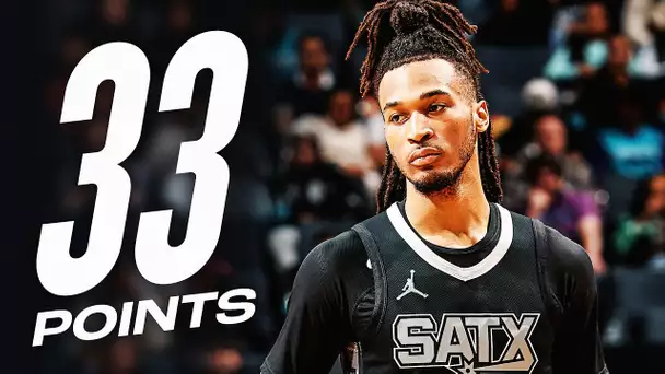 Stephon Castle's NEW CAREER-HIGH 33 Points! | February 7, 2025