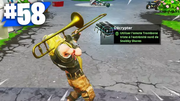 PUCE DE DÉCRYPTAGE 58 : UTILISER L&#039;EMOTE TROMBONE TRISTE A L&#039;EXTREMITE NORD DE SNOBBY SHORES ...