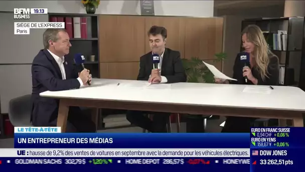 Le parcours d'Alain Weill dans les médias...Rebecca Blanc-Lelouch