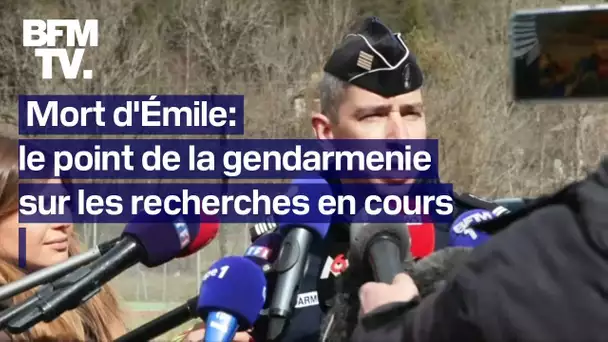 Mort d'Émile: le point de la gendarmerie, 24h après la découverte des ossements du petit garçon