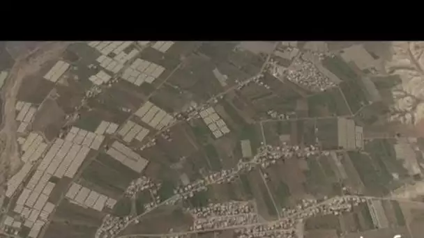 Jordanie : plaines cultivées de la vallée du Jourdain