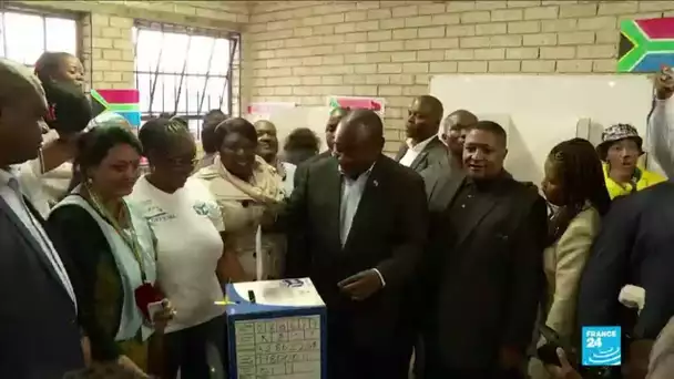 En Afrique du Sud: large victoire en vue pour l'ANC aux législatives