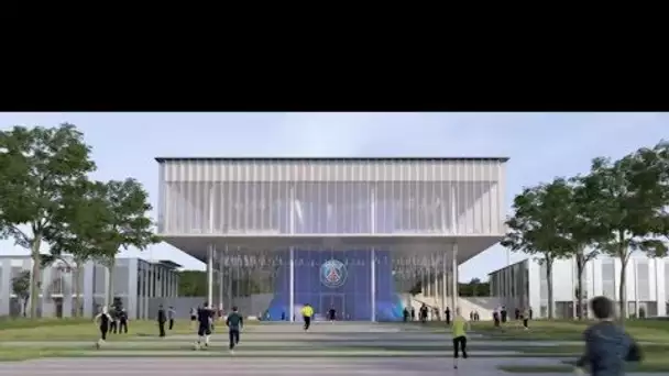 Le futur centre d&#039;entraînement du PSG se dévoile