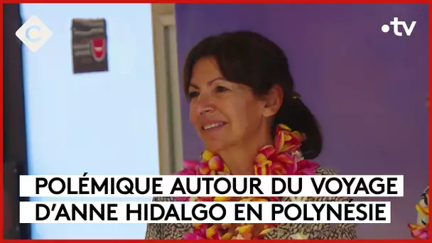 Anne Hidalgo en Polynésie, crues en France, les pâtes préférées… - Le 5/5 - C à Vous - 06/11/2023