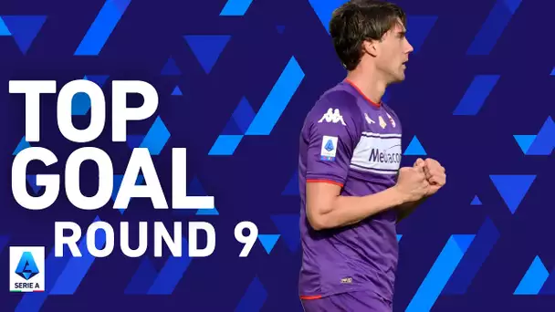 Vlahović scores an absolute GEM of a goal! | Top Goals | Round 9 | Serie A 2021/22