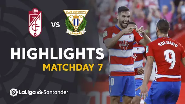 Highlights Granada CF vs CD Leganés (1-0)