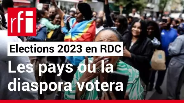 RDC : les Congolais de l'étranger pourront voter lors des prochaines élections • RFI