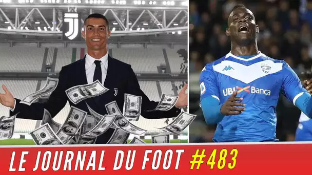 RONALDO devient le premier footballeur milliardaire, BALOTELLI viré !