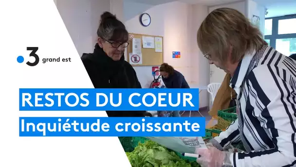 Restos du Cœur : inquiétude face à l'afflux de bénéficiaires