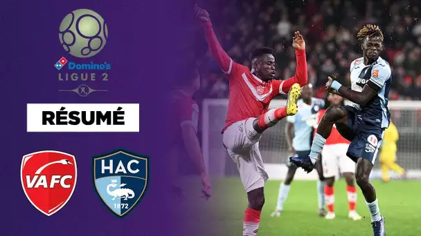 Résumé : Valenciennes et Le Havre se quittent dos à dos !