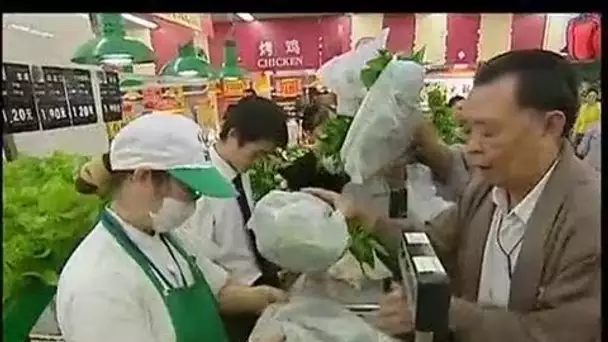 Carrefour à Chengdu en Chine