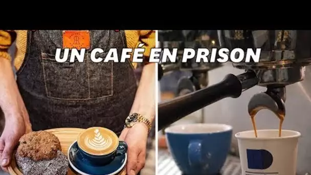 Dans cette prison, les personnes incarcérées tiennent un café