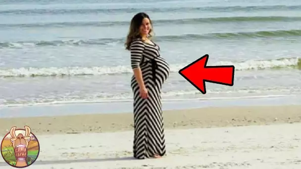 Il a Pris Une Photo de Sa Femme Enceinte, Mais Quand il a Vu La Photo …