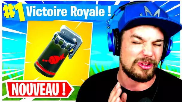 La FRAPPE AÉRIENNE sur Fortnite... C&#039;EST ÉCLATE Mais TOP1 Quand Même !!