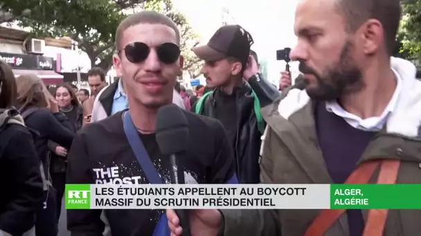Algérie : les étudiants appellent au boycott du scrutin présidentiel
