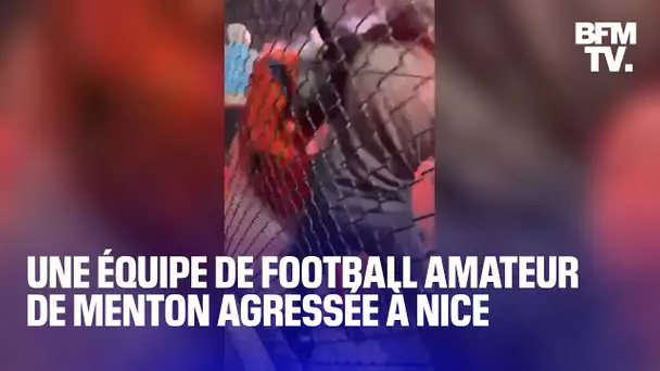 Une équipe de football amateur de Menton violemment agressée pendant un match