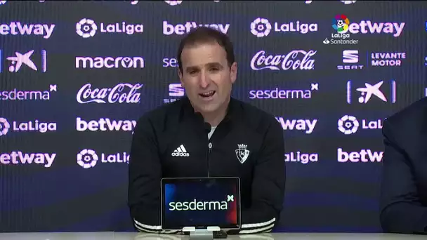 Rueda de prensa Levante UD vs CA Osasuna