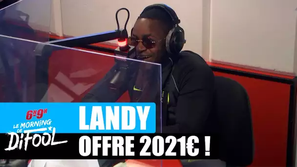 Landy offre 2021€ à un auditeur ! #MorningDeDifool